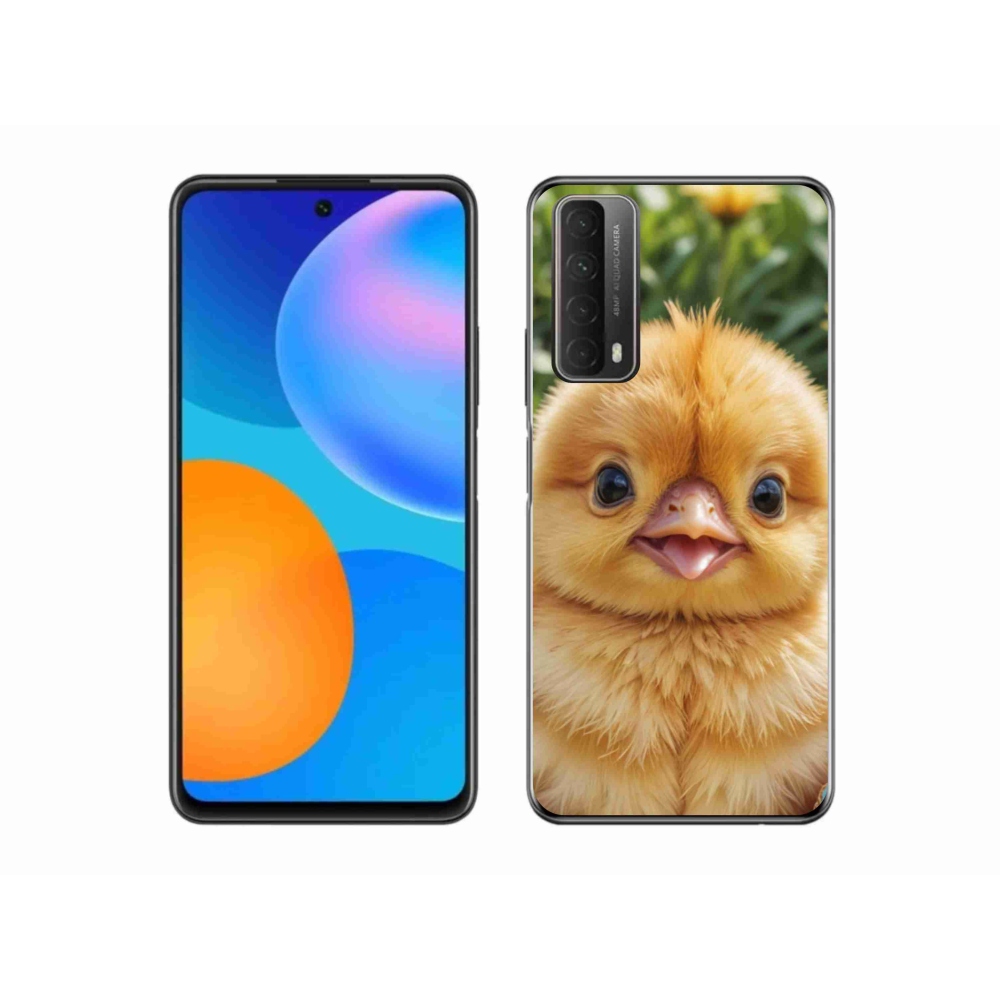 Gelový kryt mmCase na Huawei P Smart (2021) - veselé kuřátko