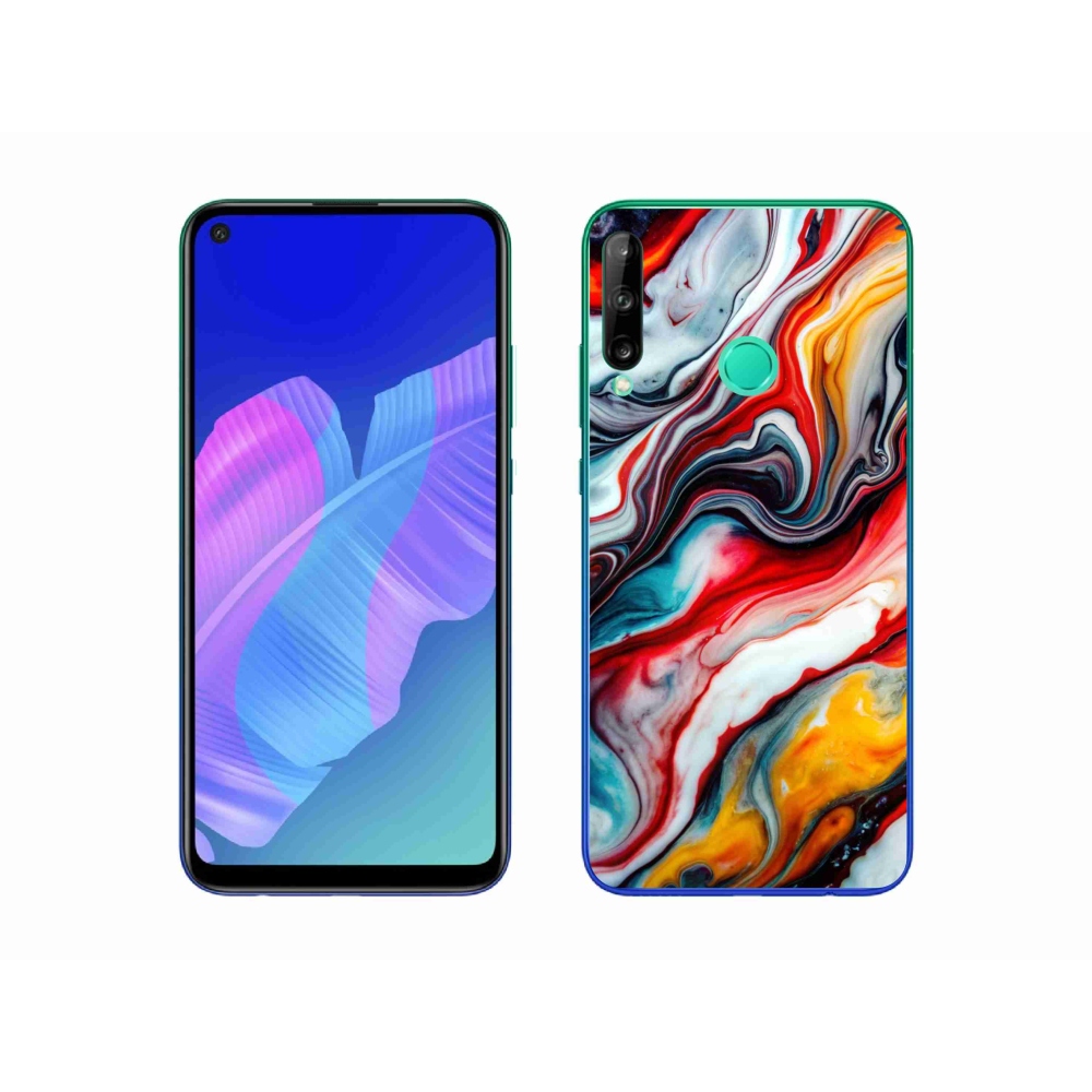 Gelový kryt mmCase na Huawei P40 Lite E - abstraktní motiv 35