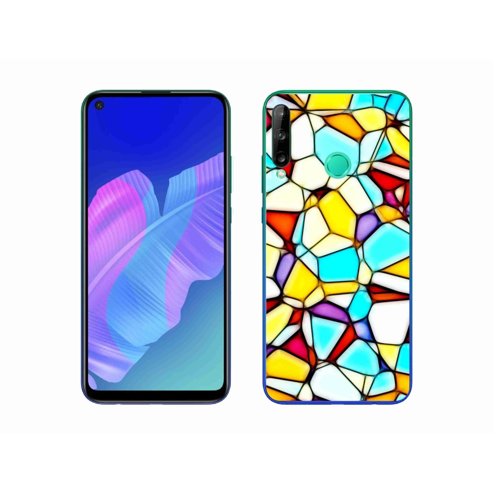 Gelový kryt mmCase na Huawei P40 Lite E - abstraktní motiv 40
