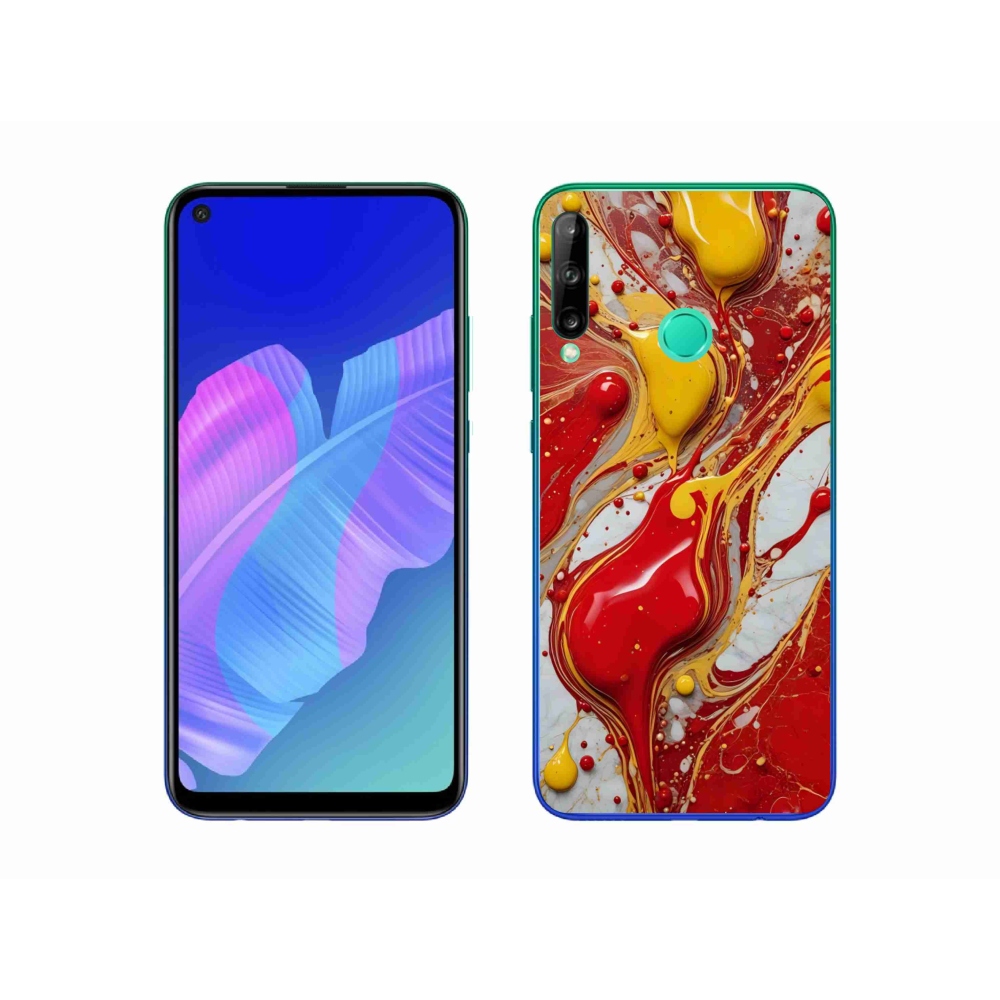 Gelový kryt mmCase na Huawei P40 Lite E - abstraktní motiv 42