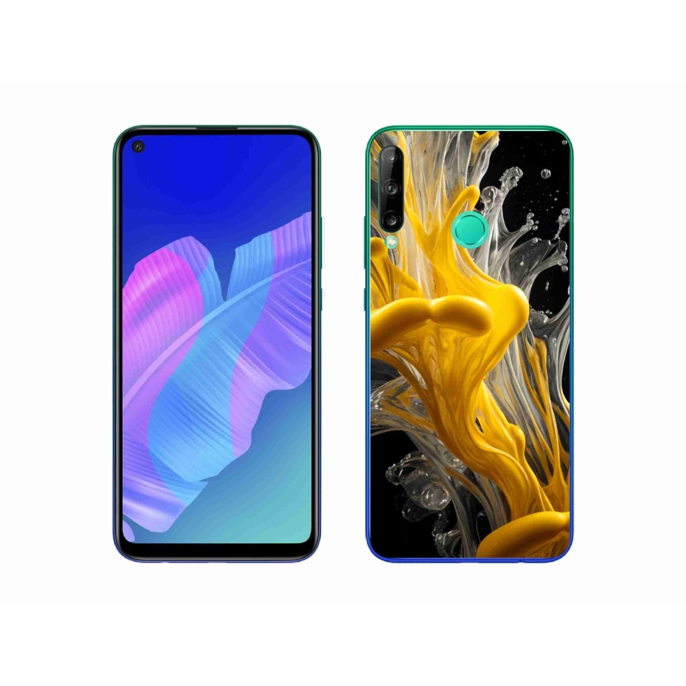Gelový kryt mmCase na Huawei P40 Lite E - abstraktní motiv 48
