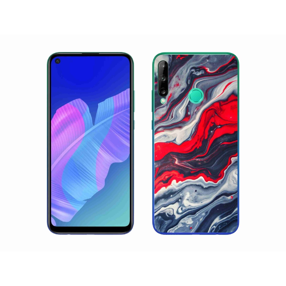 Gelový kryt mmCase na Huawei P40 Lite E - abstraktní motiv 59
