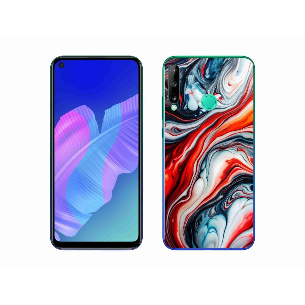 Gelový kryt mmCase na Huawei P40 Lite E - abstraktní motiv 63