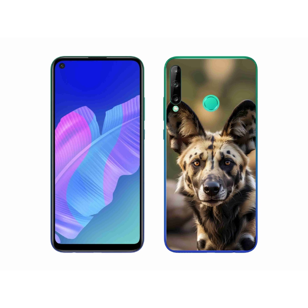 Gelový kryt mmCase na Huawei P40 Lite E - africký divoký pes
