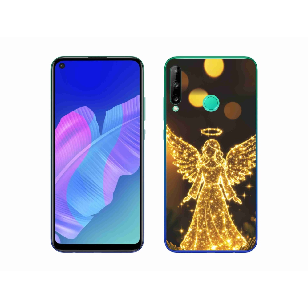 Gelový kryt mmCase na Huawei P40 Lite E - anděl