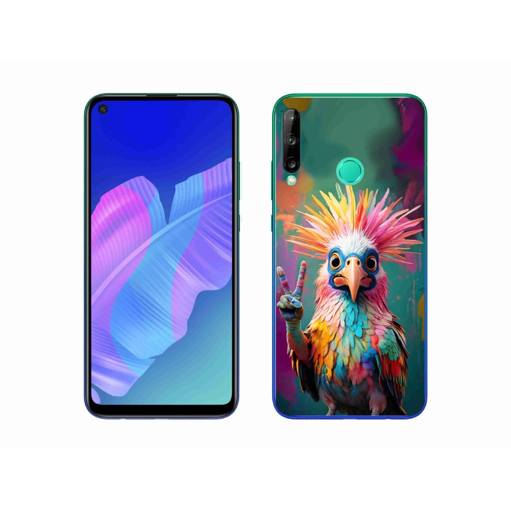 Gelový kryt mmCase na Huawei P40 Lite E - barevný rebel