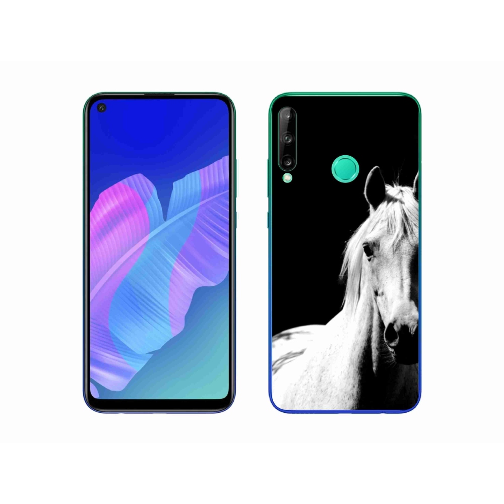 Gelový kryt mmCase na Huawei P40 Lite E - bílý kůň 5