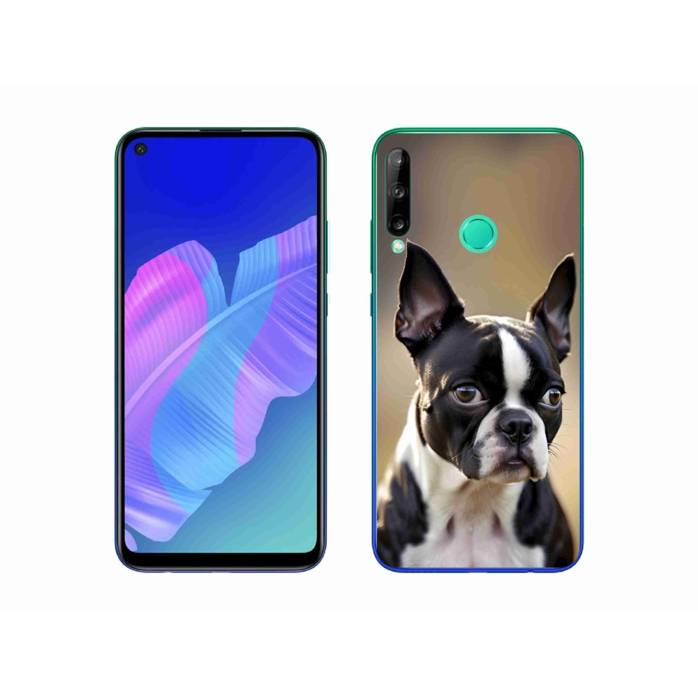 Gelový kryt mmCase na Huawei P40 Lite E - bostonský teriér