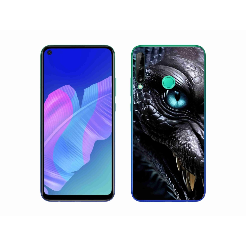 Gelový kryt mmCase na Huawei P40 Lite E - dračí pohled