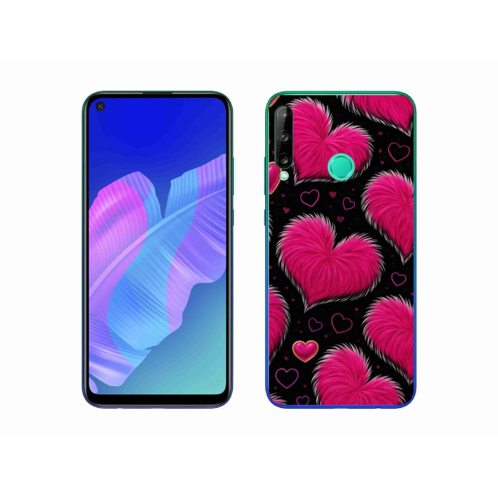 Gelový kryt mmCase na Huawei P40 Lite E - hebká srdce
