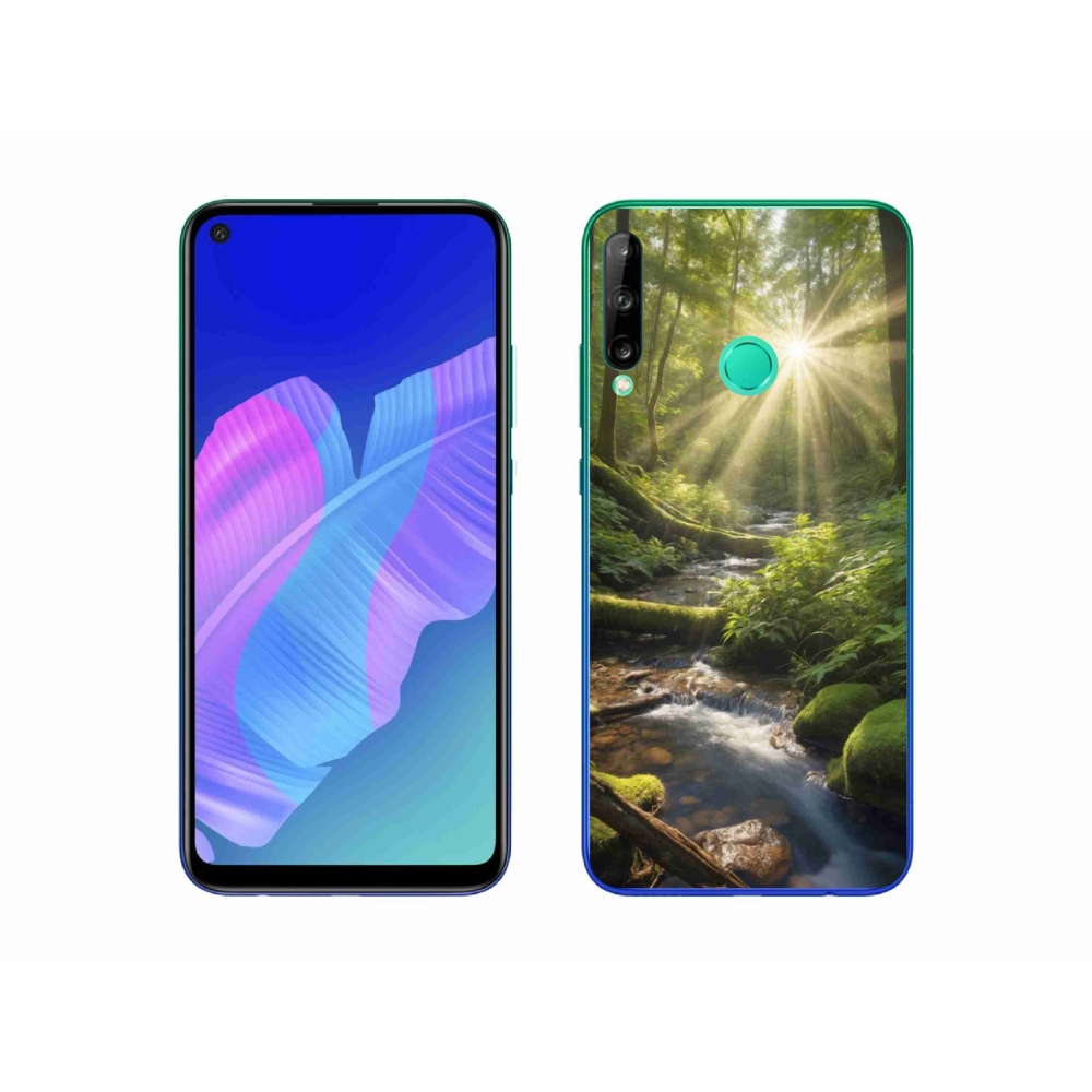 Gelový kryt mmCase na Huawei P40 Lite E - hlubina lesa