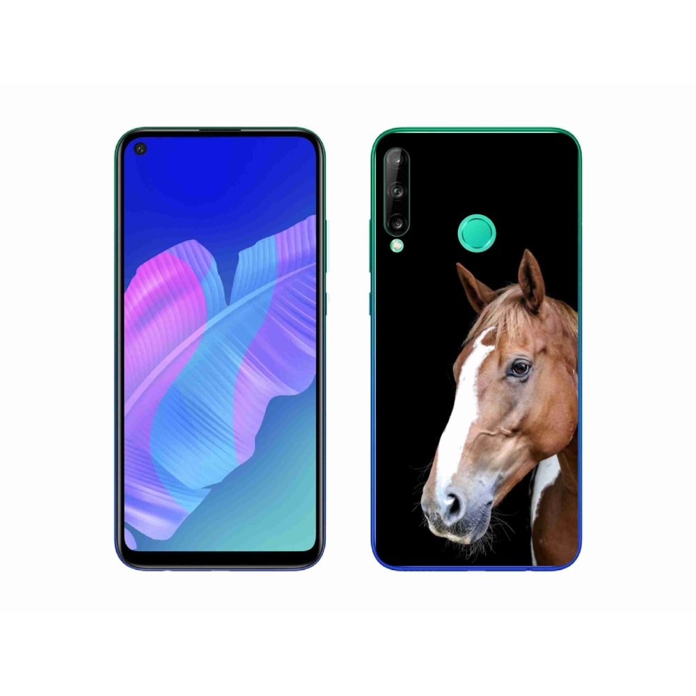 Gelový kryt mmCase na Huawei P40 Lite E - hnědý kůň 3