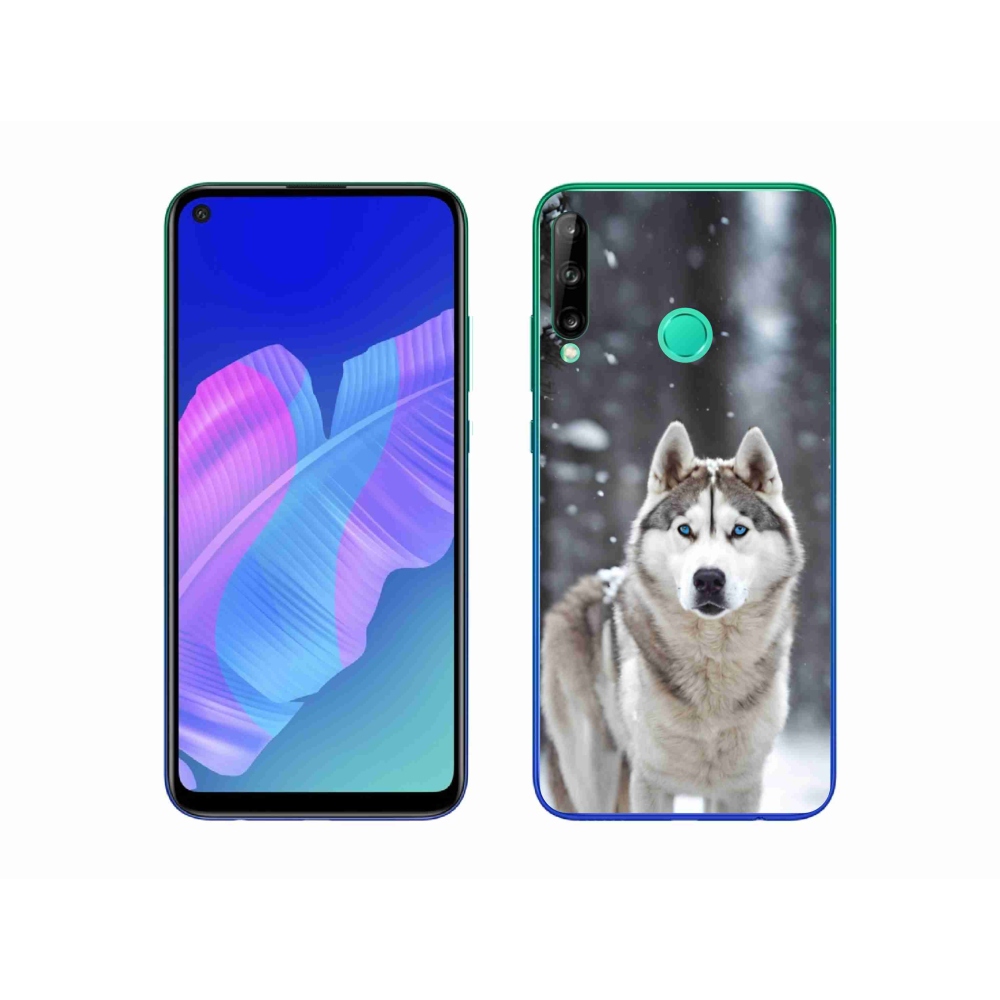 Gelový kryt mmCase na Huawei P40 Lite E - husky 2