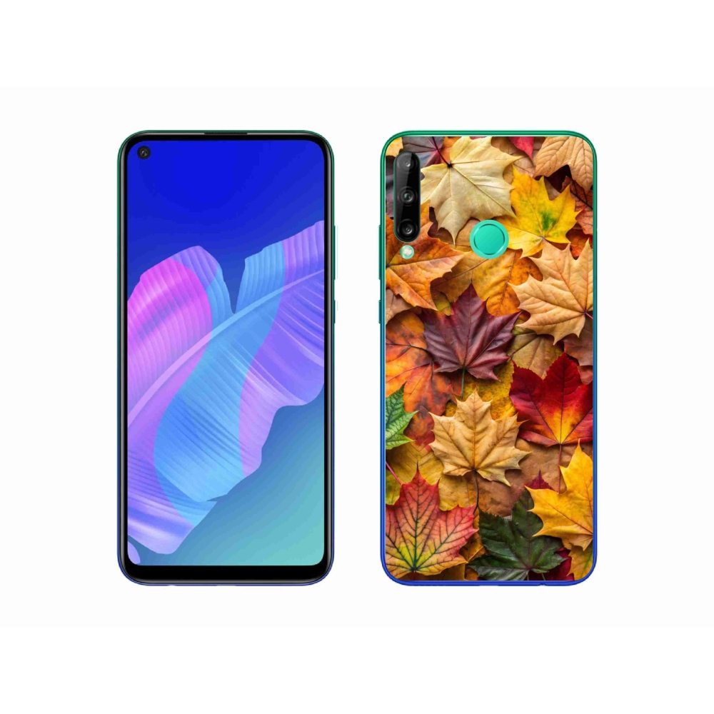 Gelový kryt mmCase na Huawei P40 Lite E - javorové listy 2