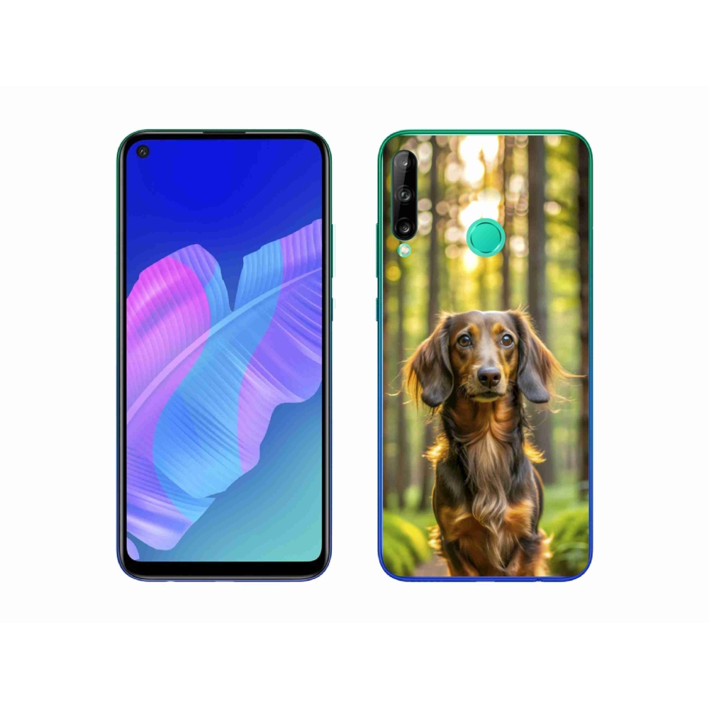 Gelový kryt mmCase na Huawei P40 Lite E - jezevčík 4