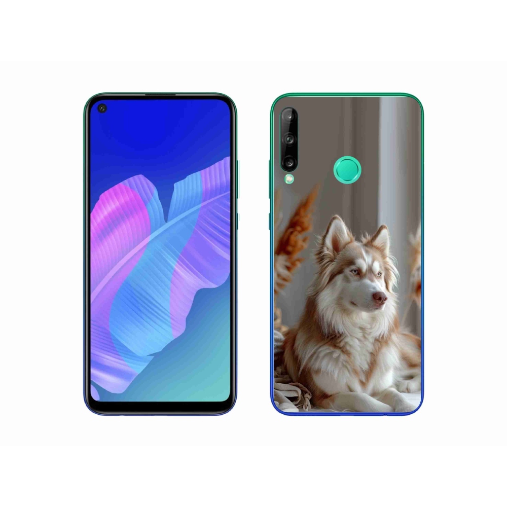 Gelový kryt mmCase na Huawei P40 Lite E - klidný sibiřský husky