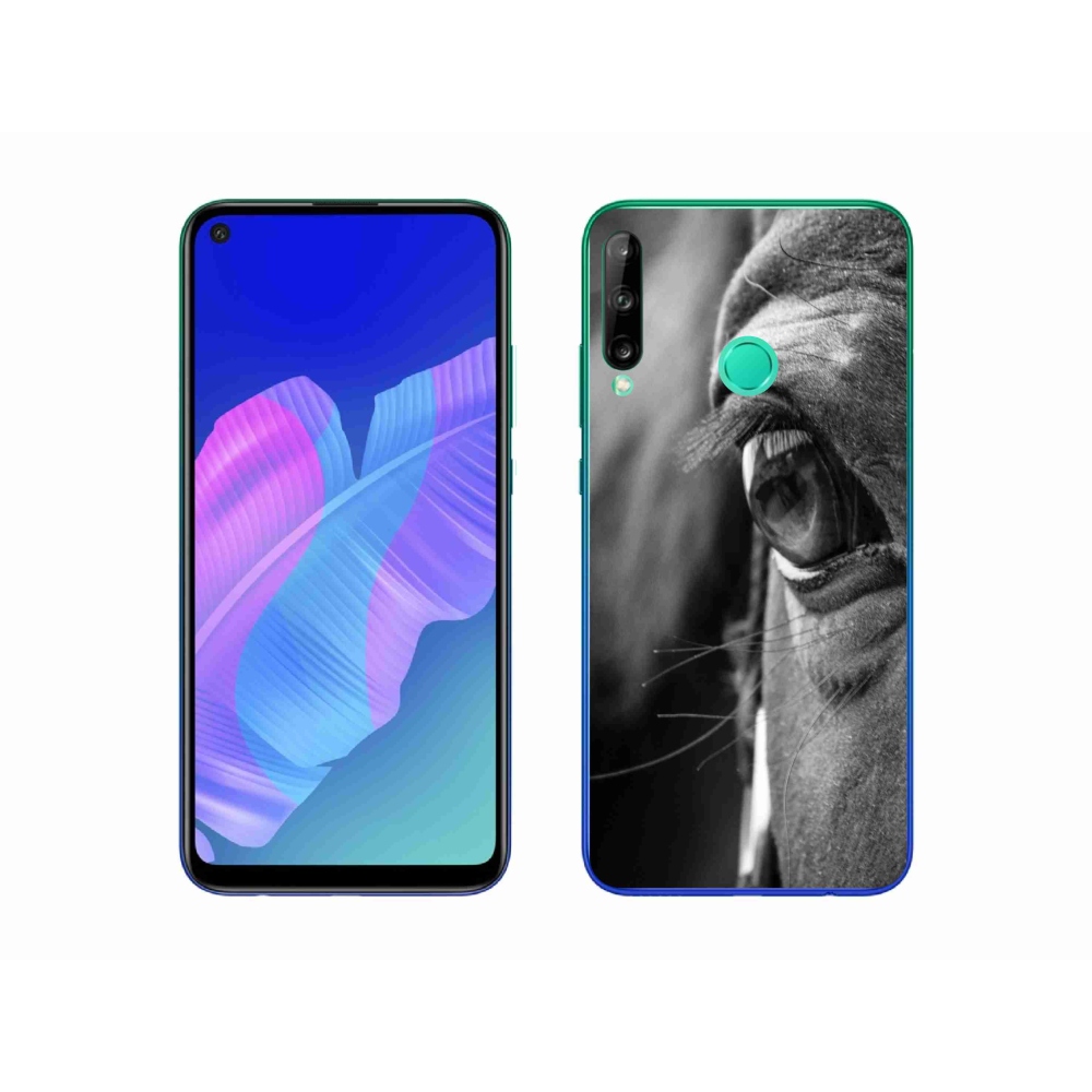 Gelový kryt mmCase na Huawei P40 Lite E - koňský pohled