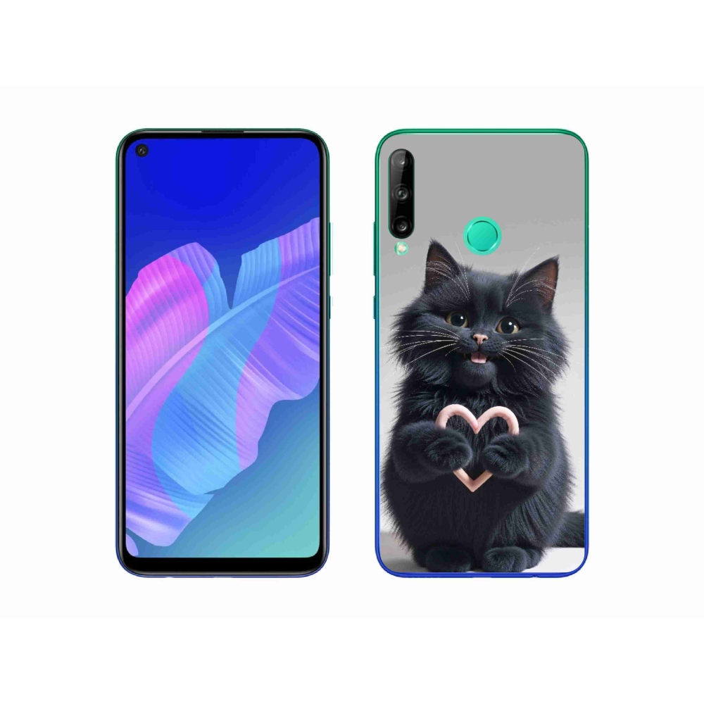 Gelový kryt mmCase na Huawei P40 Lite E - kočičí láska 3