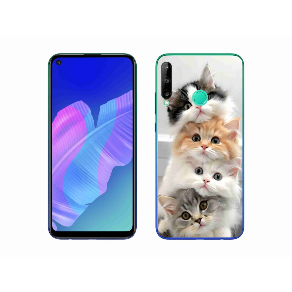 Gelový kryt mmCase na Huawei P40 Lite E - kočičí parta
