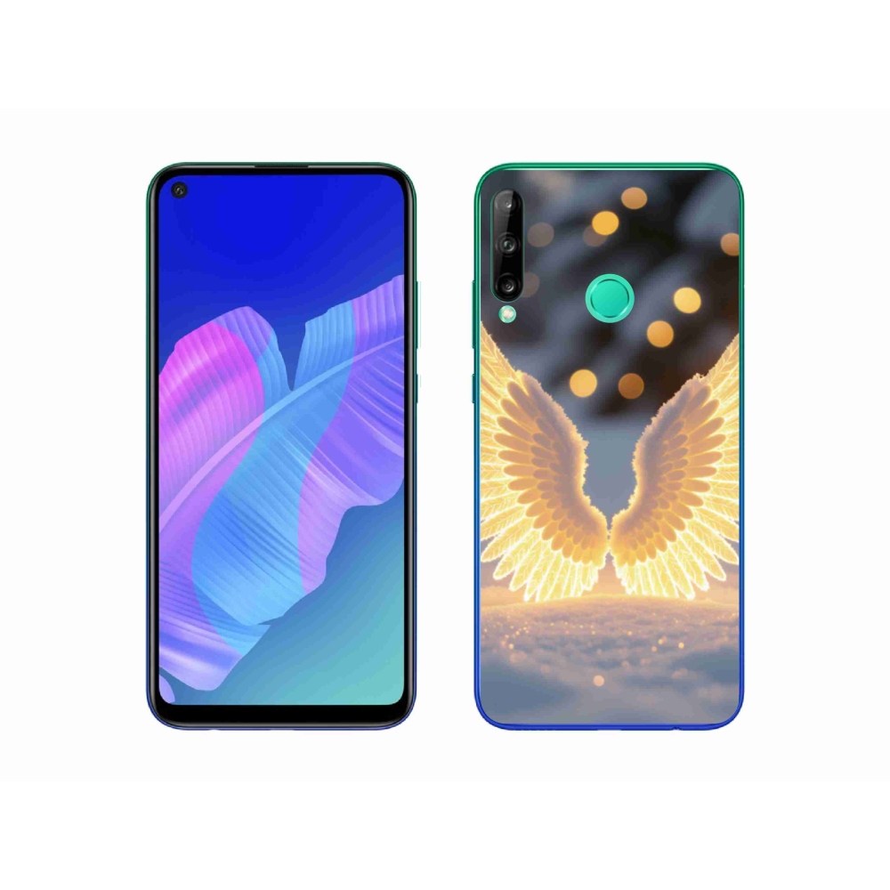Gelový kryt mmCase na Huawei P40 Lite E - křídla