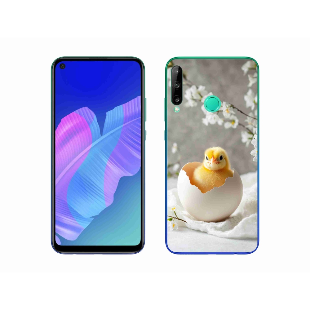 Gelový kryt mmCase na Huawei P40 Lite E - kuřátko