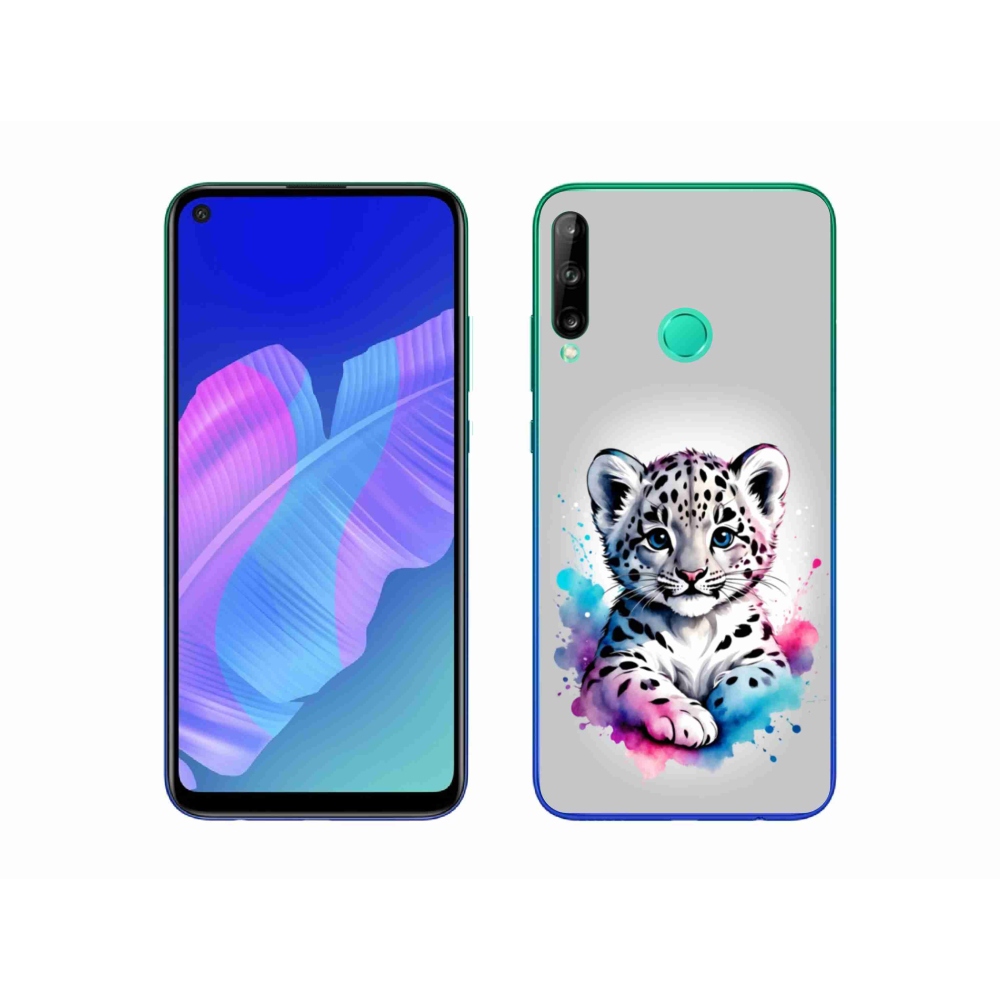 Gelový kryt mmCase na Huawei P40 Lite E - levhartí mládě