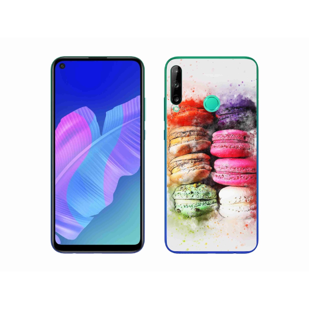 Gelový kryt mmCase na Huawei P40 Lite E - makrónky