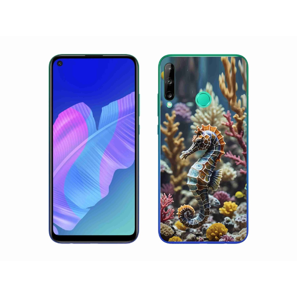 Gelový kryt mmCase na Huawei P40 Lite E - mořský koník 2