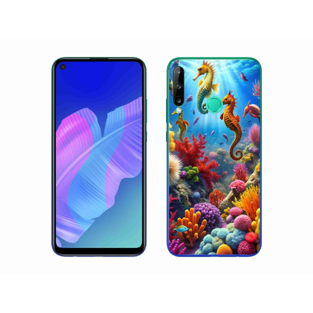 Gelový kryt mmCase na Huawei P40 Lite E - mořský svět 3