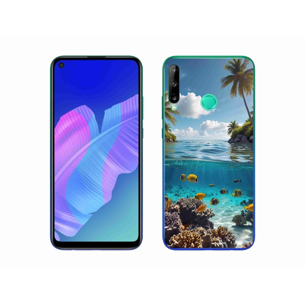 Gelový kryt mmCase na Huawei P40 Lite E - mořský svět 4