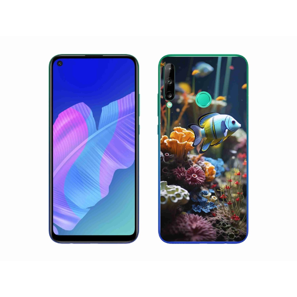 Gelový kryt mmCase na Huawei P40 Lite E - mořský svět 5