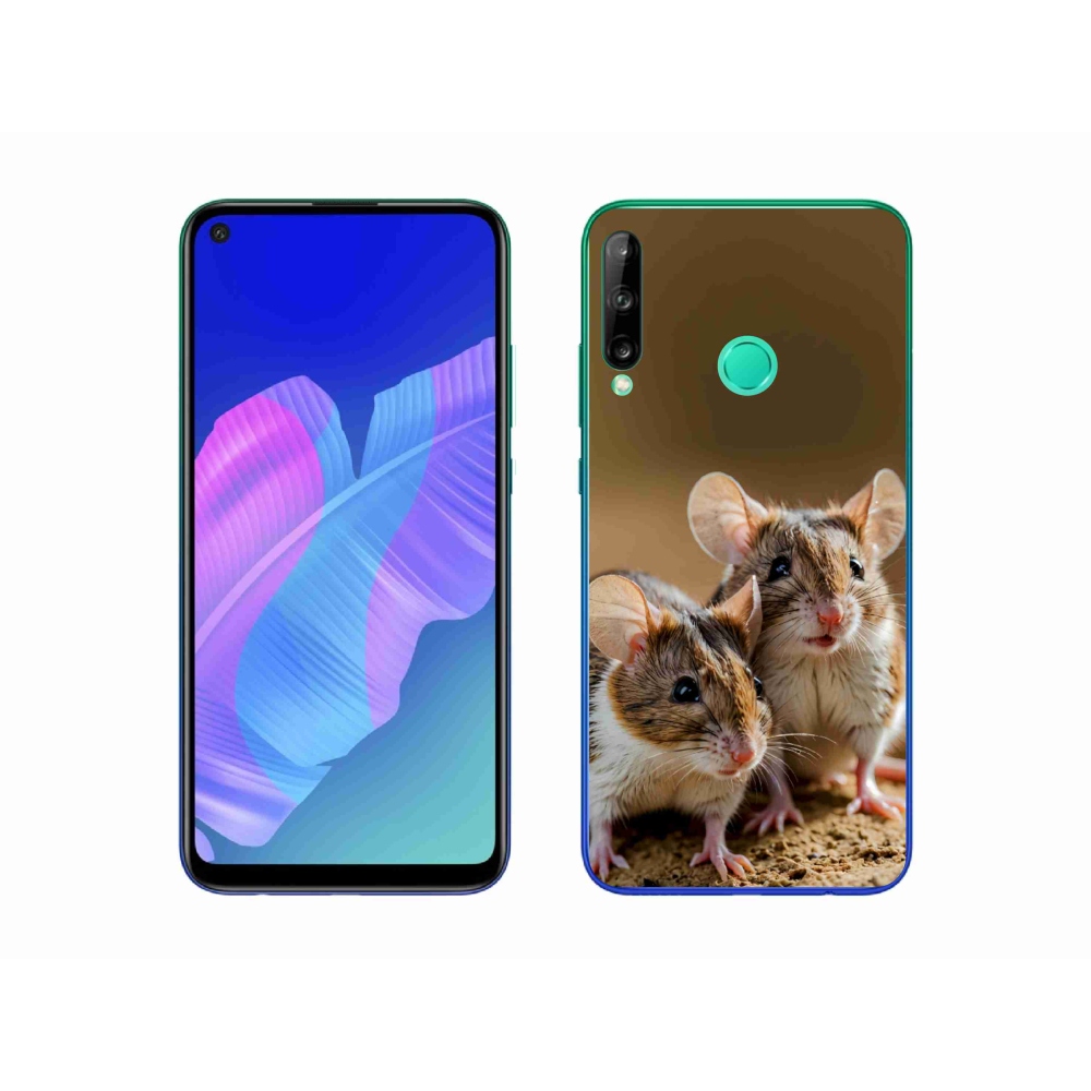Gelový kryt mmCase na Huawei P40 Lite E - myší duo