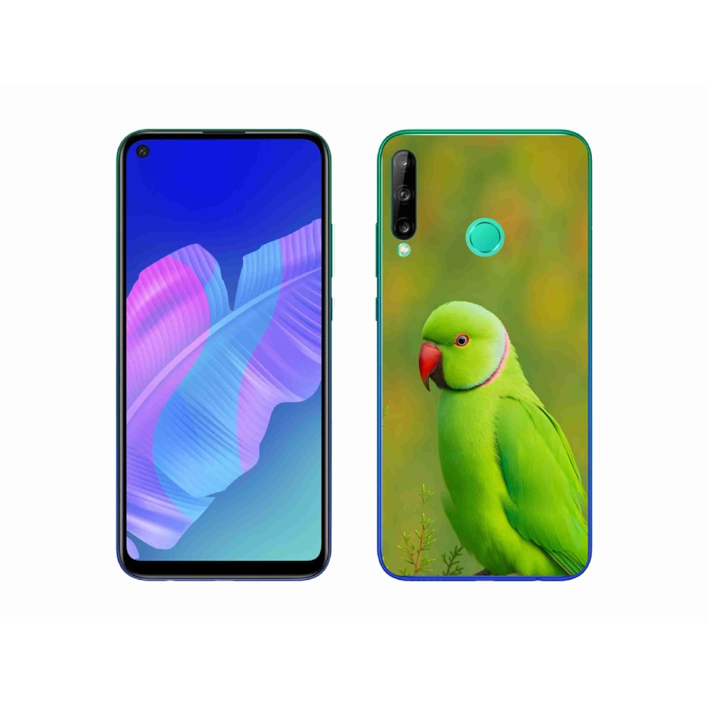 Gelový kryt mmCase na Huawei P40 Lite E - papoušek alexandr 2