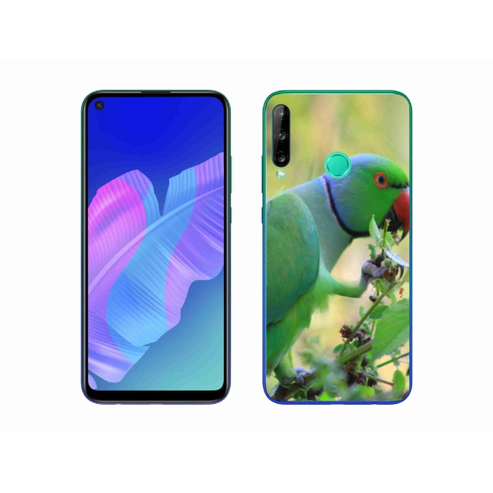 Gelový kryt mmCase na Huawei P40 Lite E - papoušek alexandr
