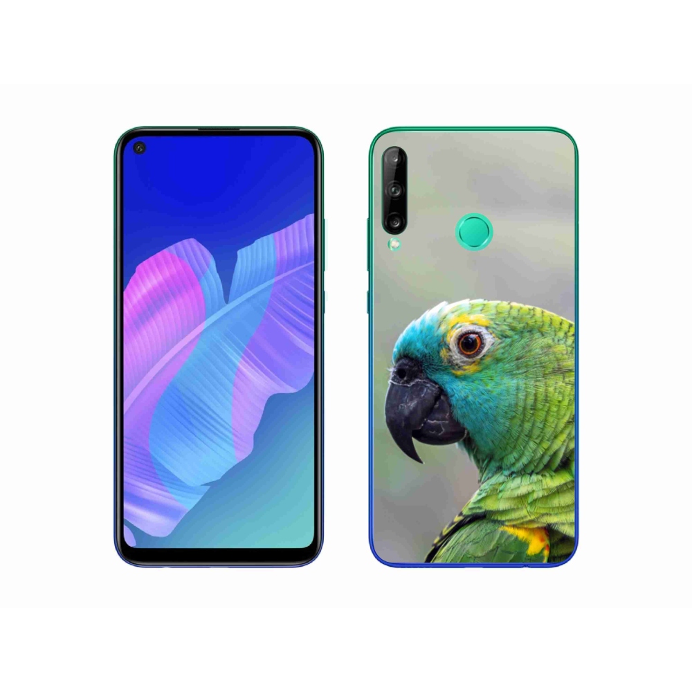 Gelový kryt mmCase na Huawei P40 Lite E - papoušek amazoňan