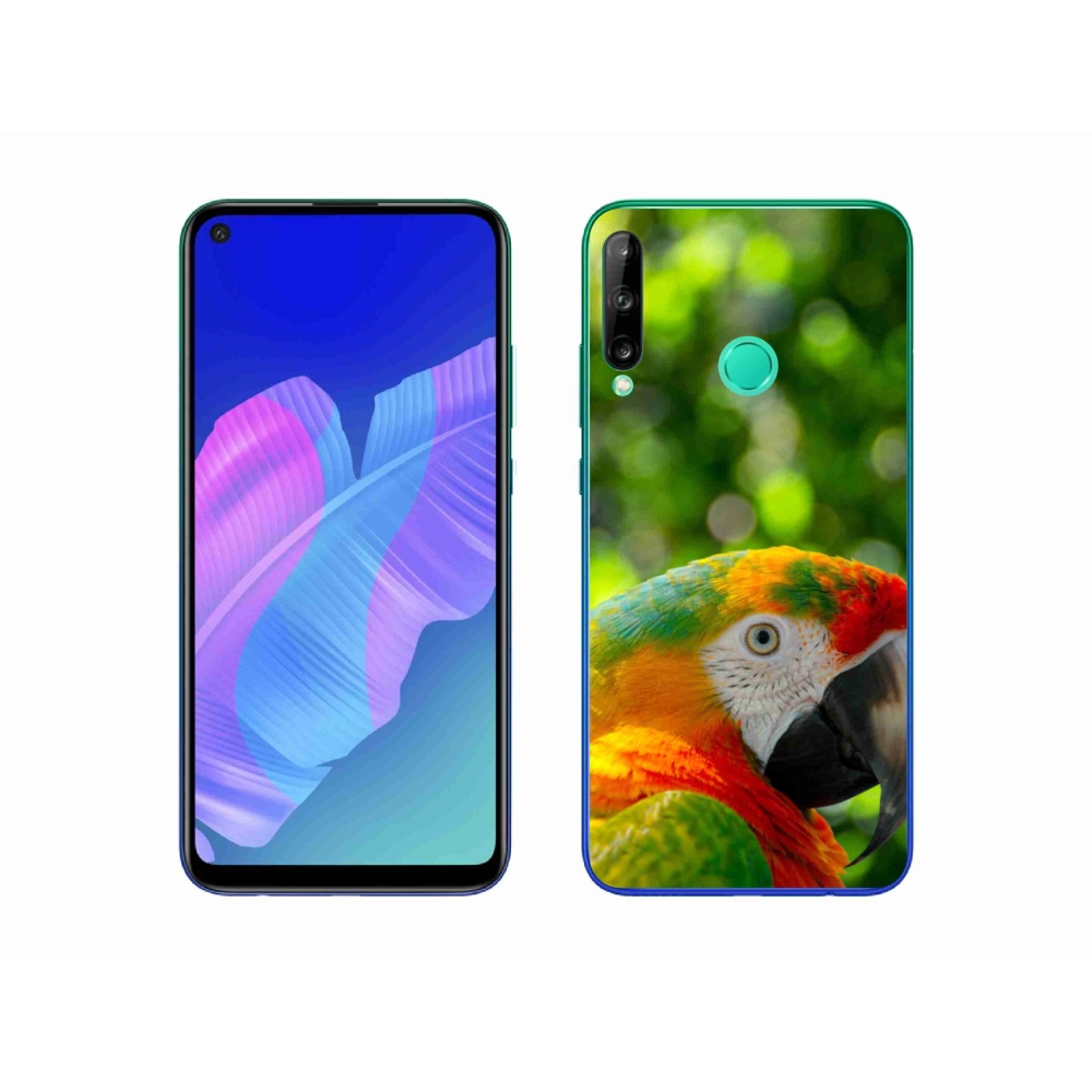 Gelový kryt mmCase na Huawei P40 Lite E - papoušek ara 3