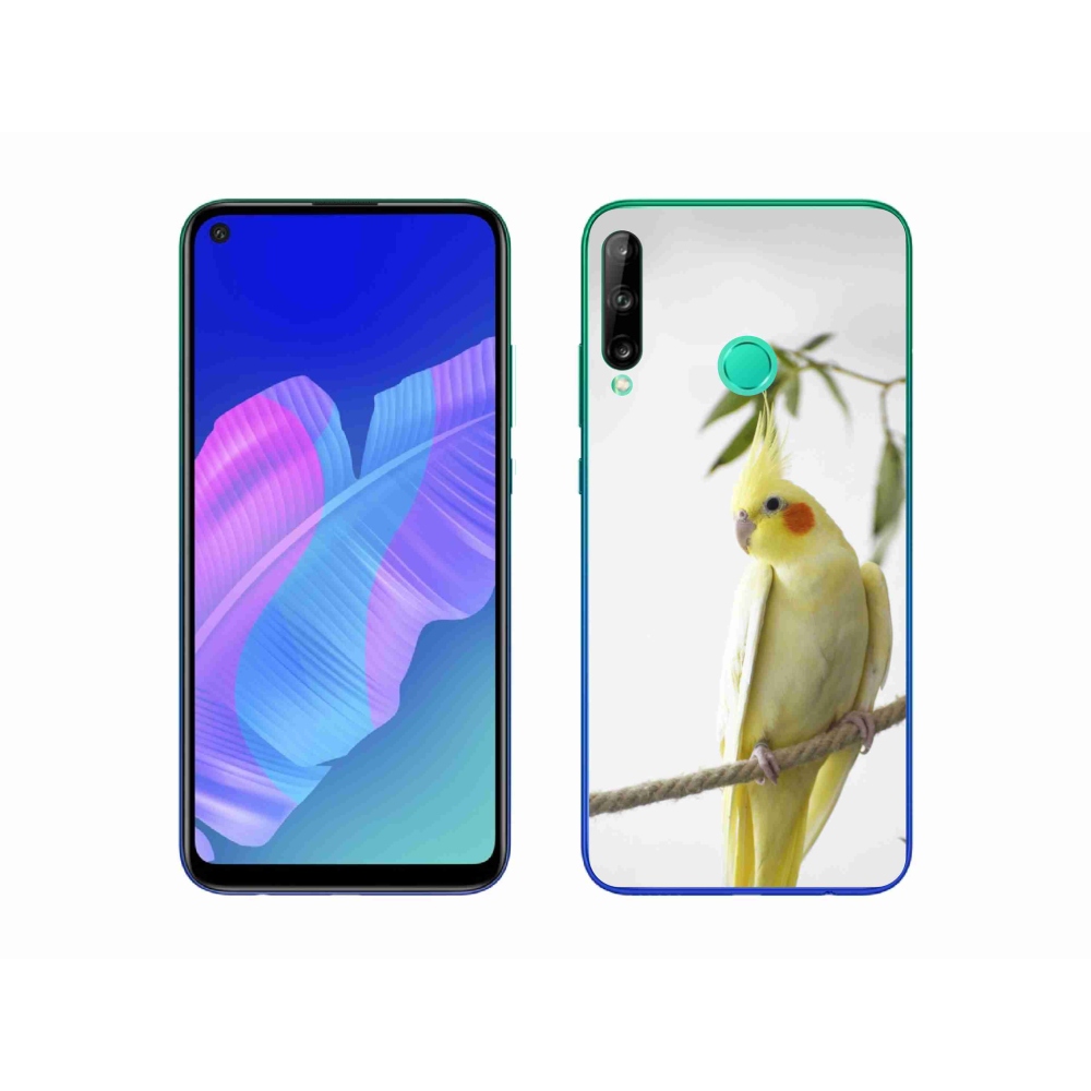 Gelový kryt mmCase na Huawei P40 Lite E - papoušek korela chocholatá