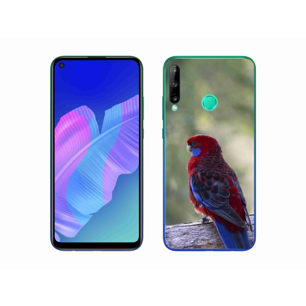Gelový kryt mmCase na Huawei P40 Lite E - papoušek rosela