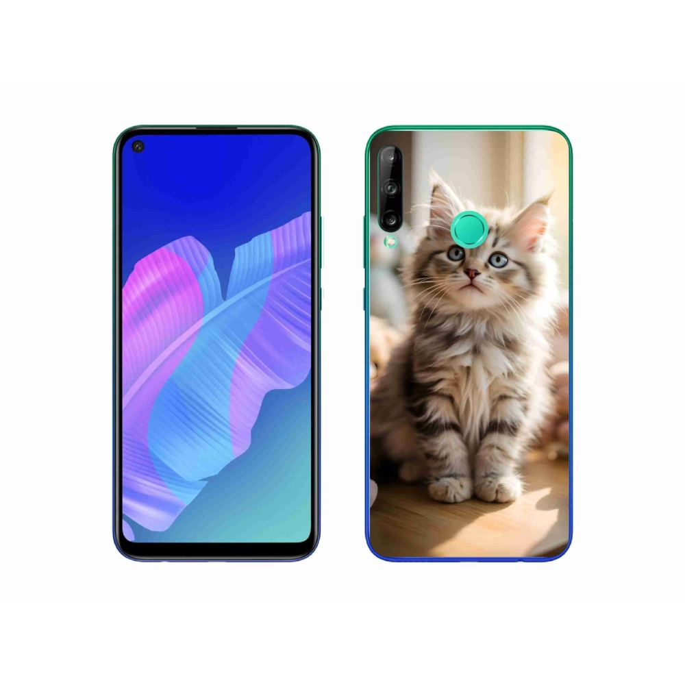 Gelový kryt mmCase na Huawei P40 Lite E - roztomilé kotě 10