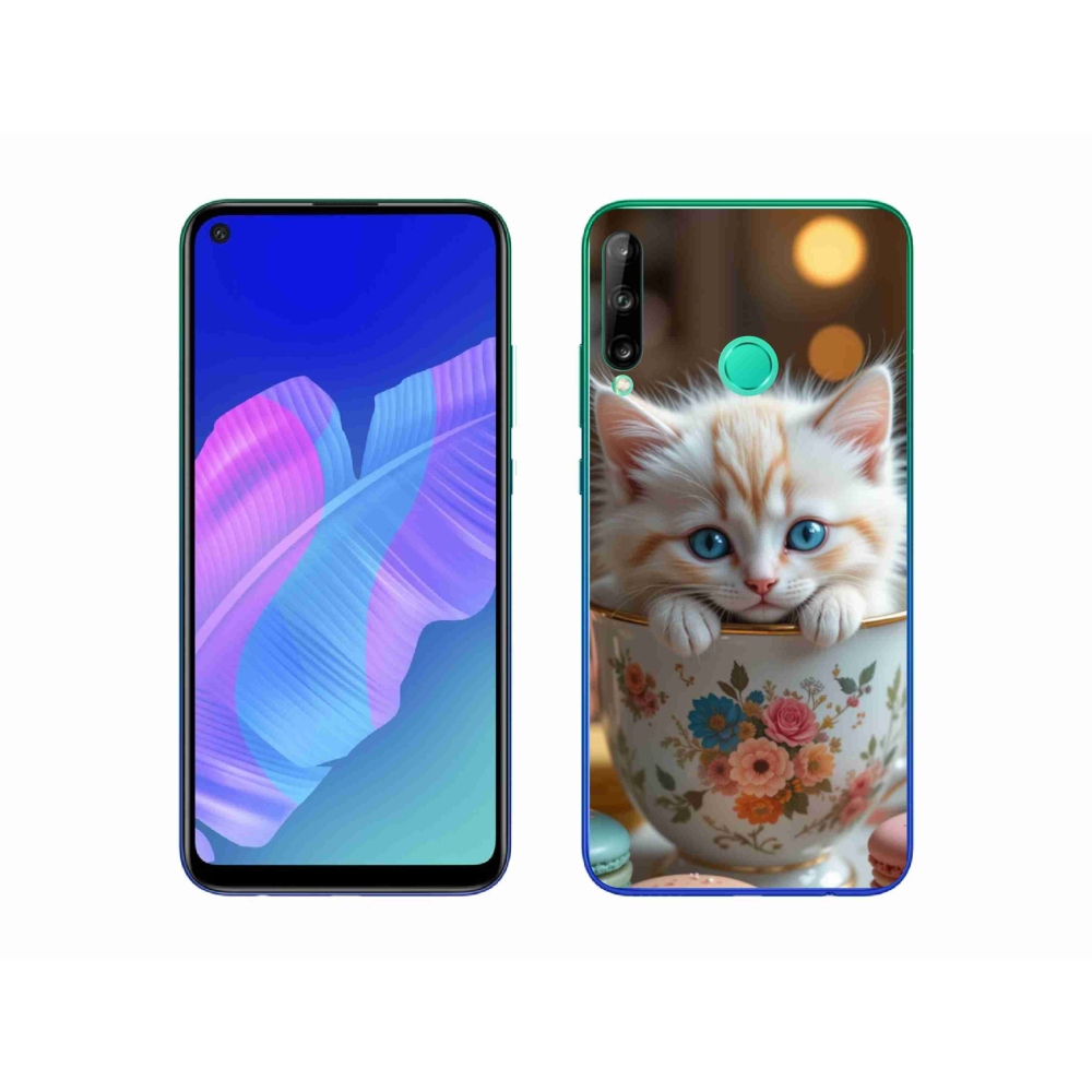 Gelový kryt mmCase na Huawei P40 Lite E - roztomilé kotě 6