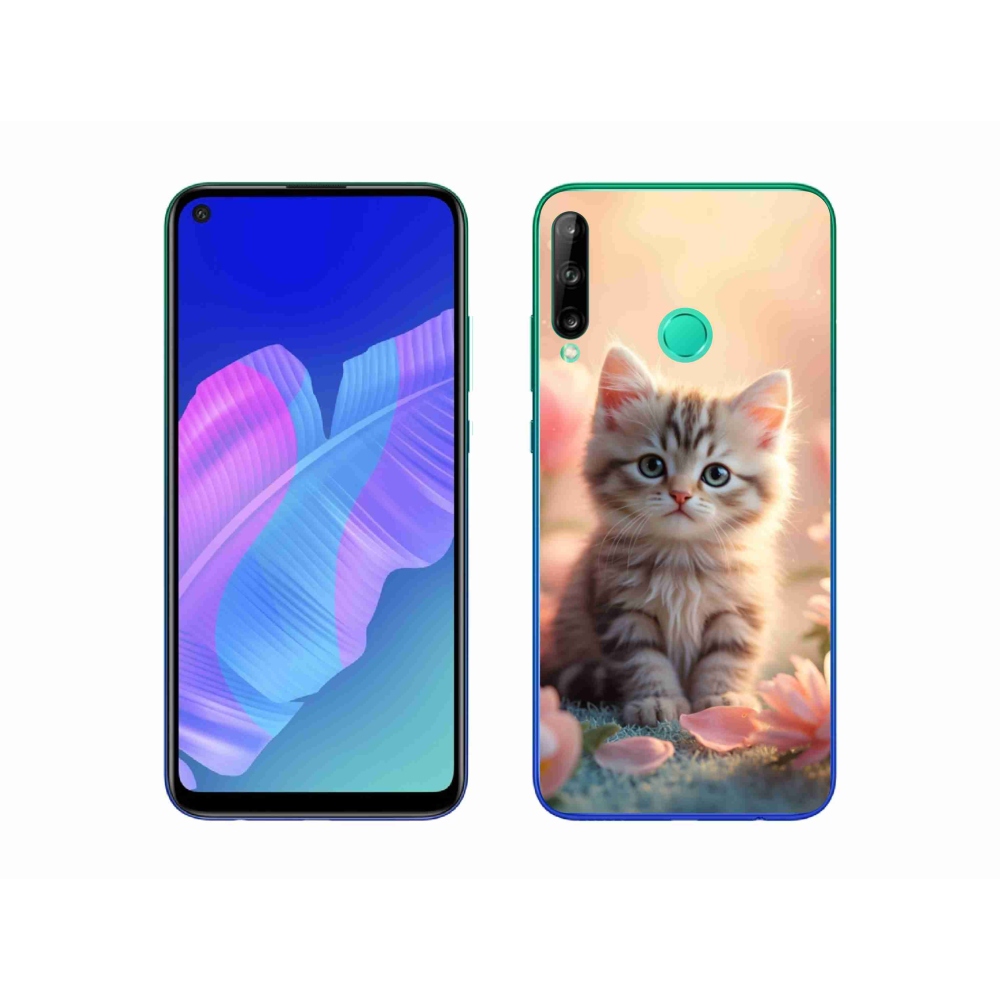 Gelový kryt mmCase na Huawei P40 Lite E - roztomilé kotě 8