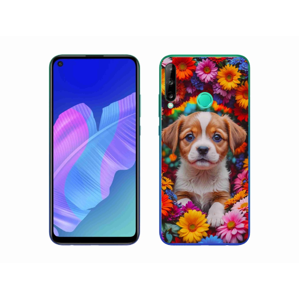 Gelový kryt mmCase na Huawei P40 Lite E - roztomilé štěně