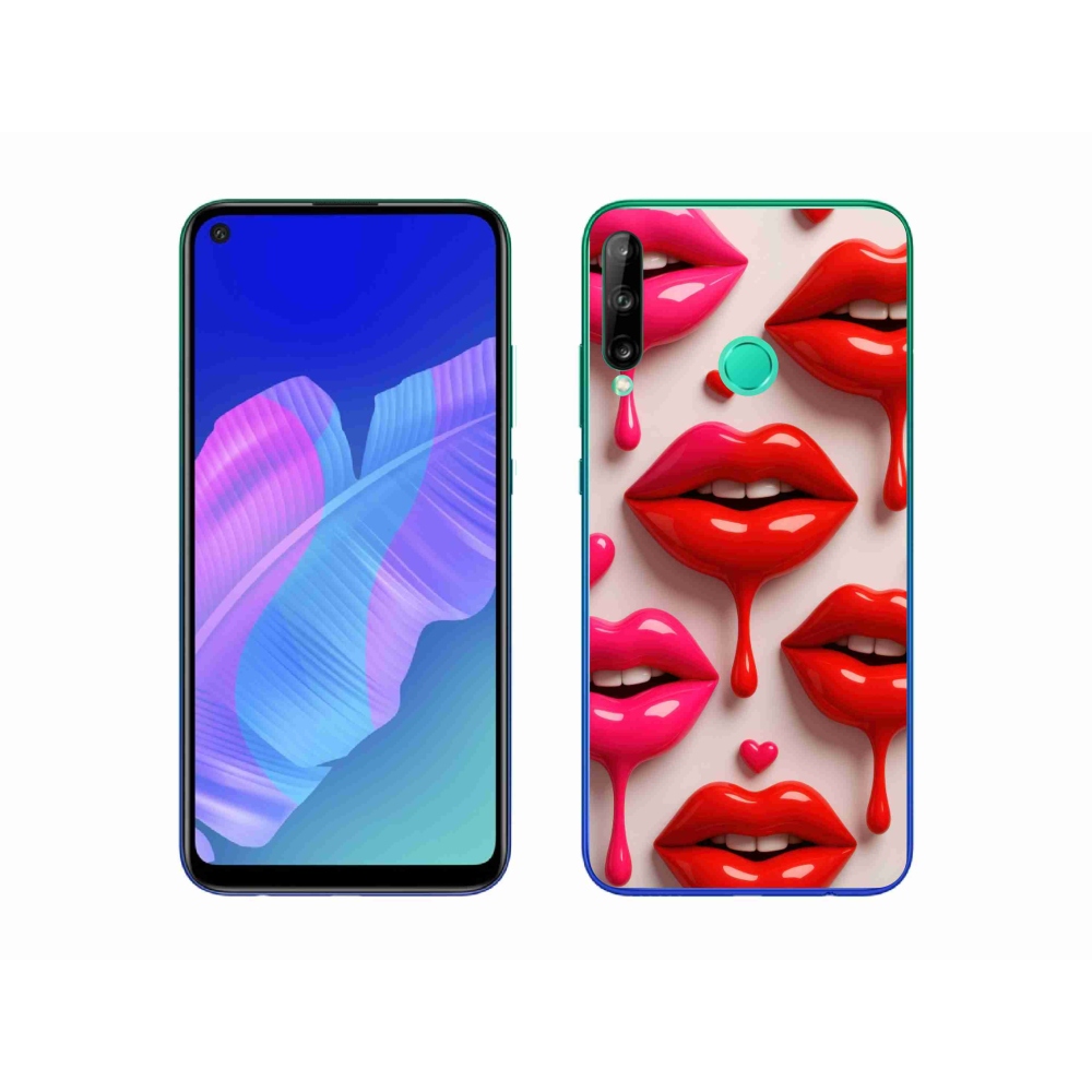 Gelový kryt mmCase na Huawei P40 Lite E - rty 2