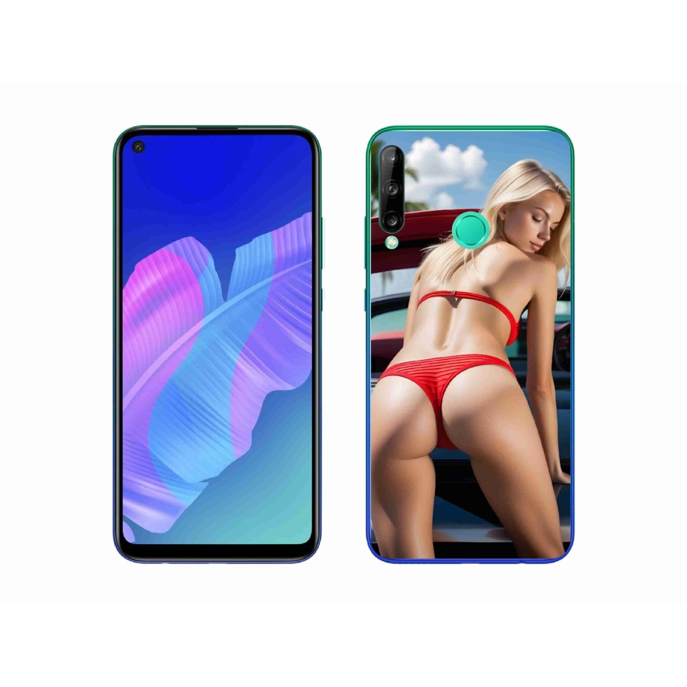 Gelový kryt mmCase na Huawei P40 Lite E - sexy žena 2