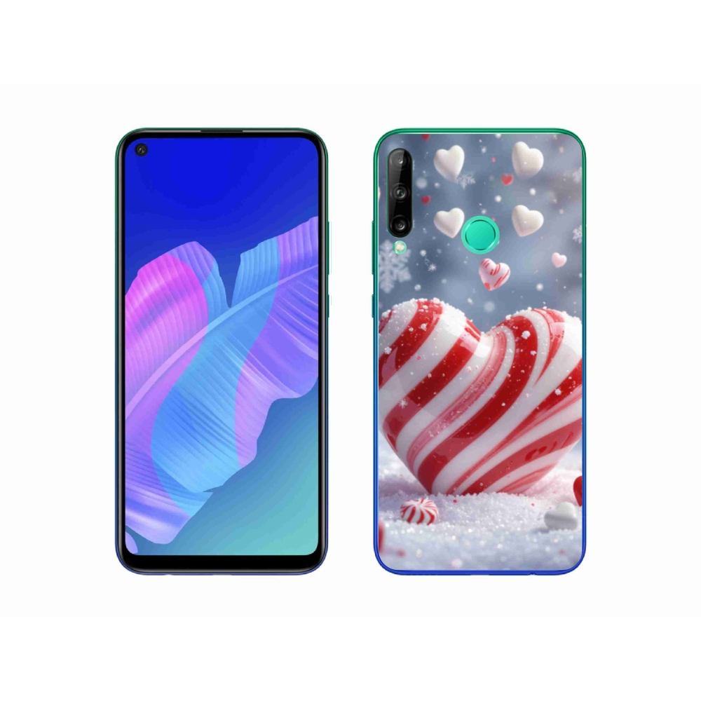 Gelový kryt mmCase na Huawei P40 Lite E - sladké srdce