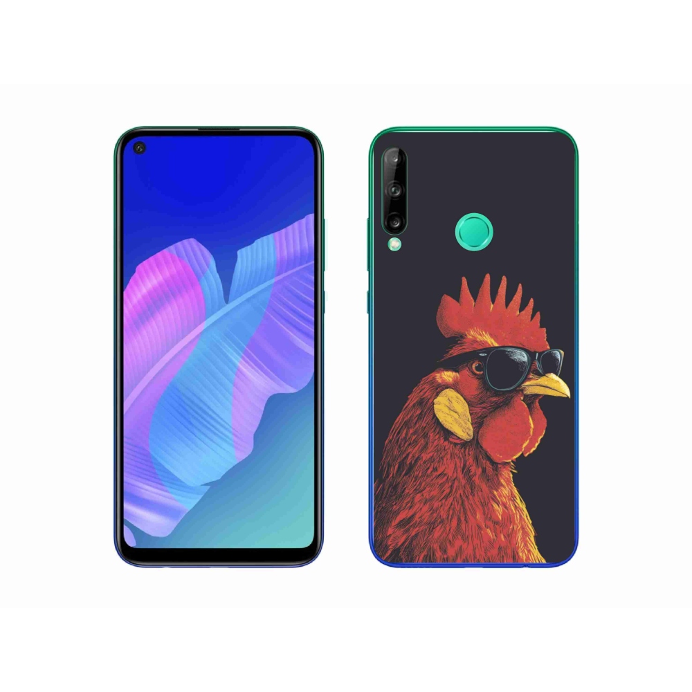 Gelový kryt mmCase na Huawei P40 Lite E - stylový kohout