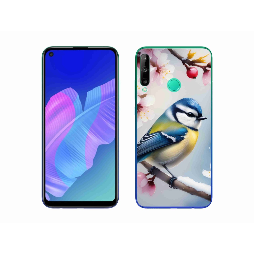 Gelový kryt mmCase na Huawei P40 Lite E - sýkorka