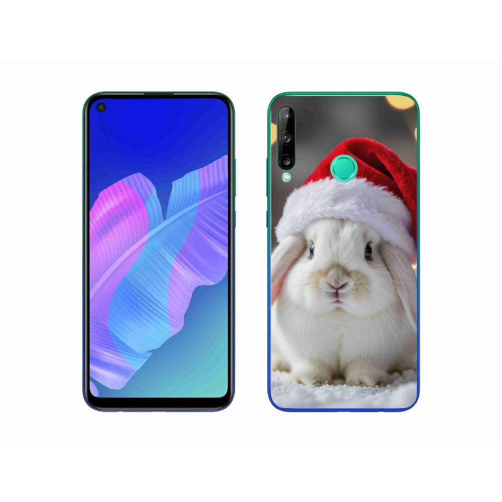 Gelový kryt mmCase na Huawei P40 Lite E - vánoční králík