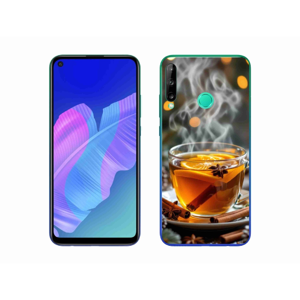 Gelový kryt mmCase na Huawei P40 Lite E - vánoční punč