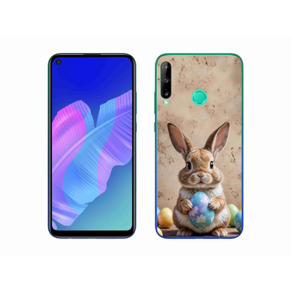 Gelový kryt mmCase na Huawei P40 Lite E - velikonoční králíček